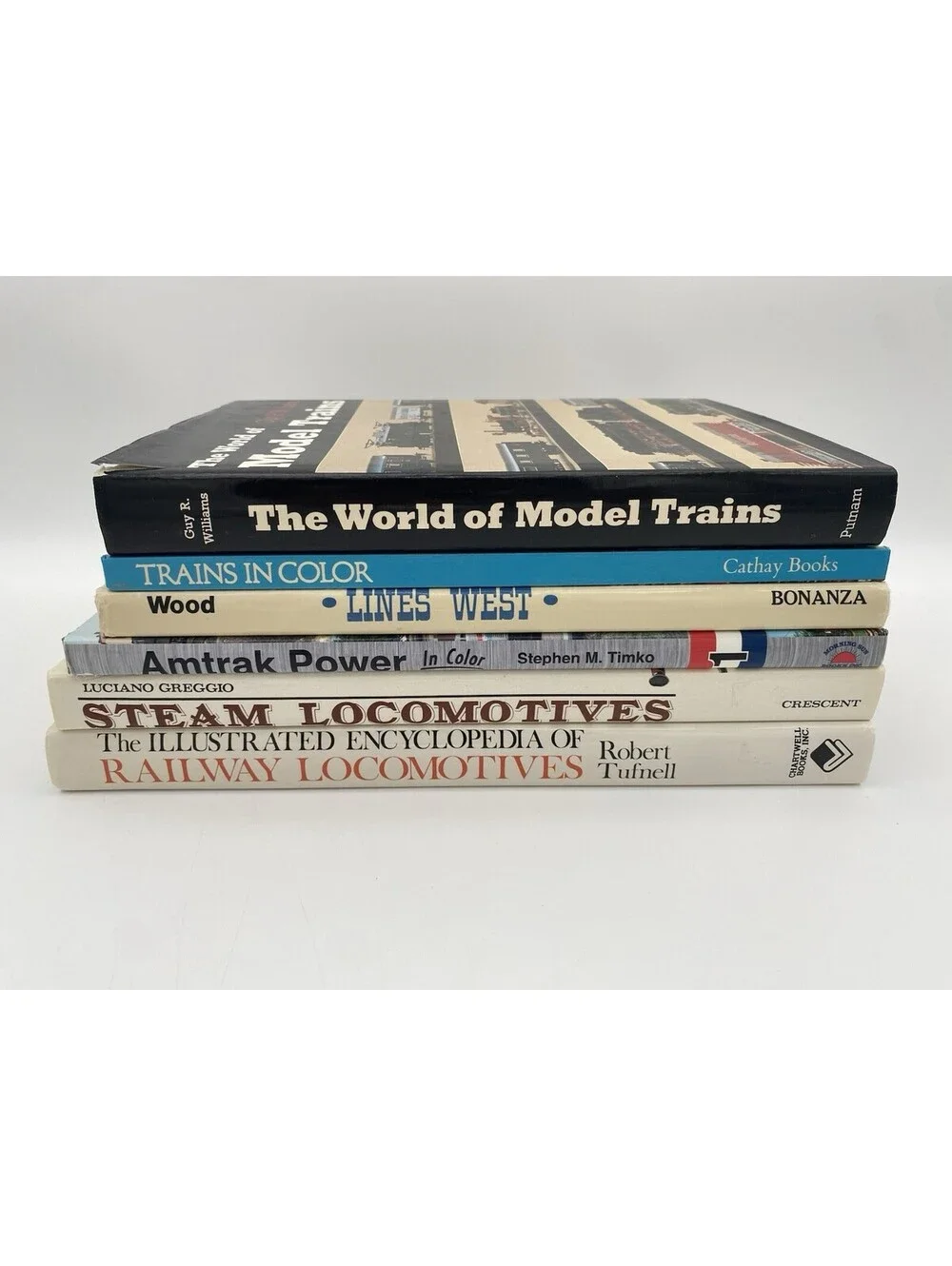 Locomotive Train Hardcover Book Bundle of Six - Mixed Lot